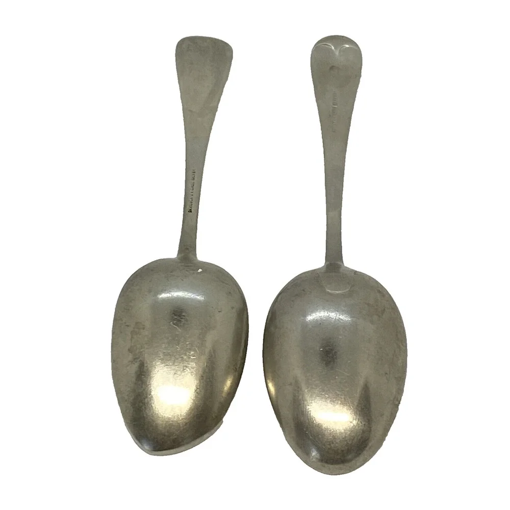 Early 20th Century Two Nickel Silver 7 1/8